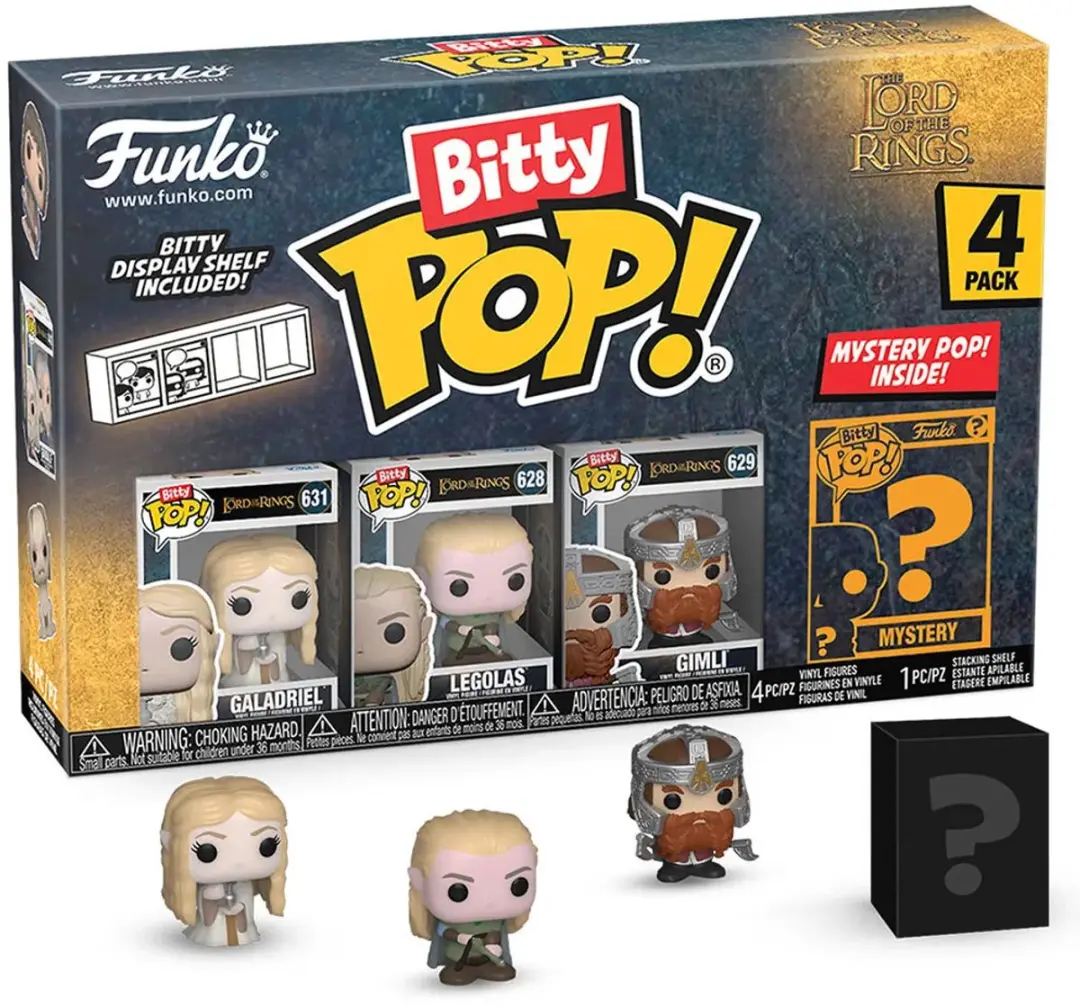 Funko Pop! Bitty The Lord of the Rings 4-Pack - Galadriel - Multi - afbeelding 6 van 6