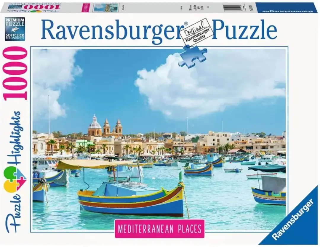 Ravensburger Malta Legpuzzel 1000 Stuks - Multicolor