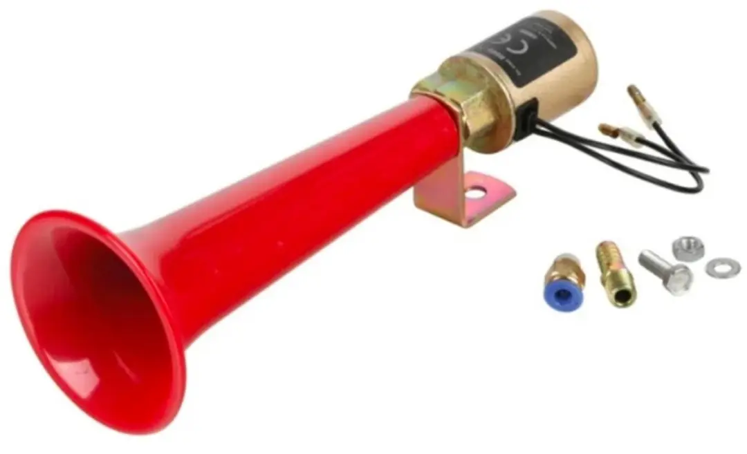 Lampa Elektropneumatische Hoorn 12/24V 8A - Rood
