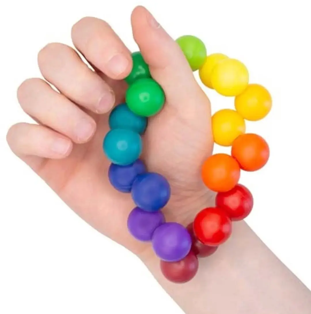 Jonotoys Rainbow Sensory Friemelspeelgoed - Divers