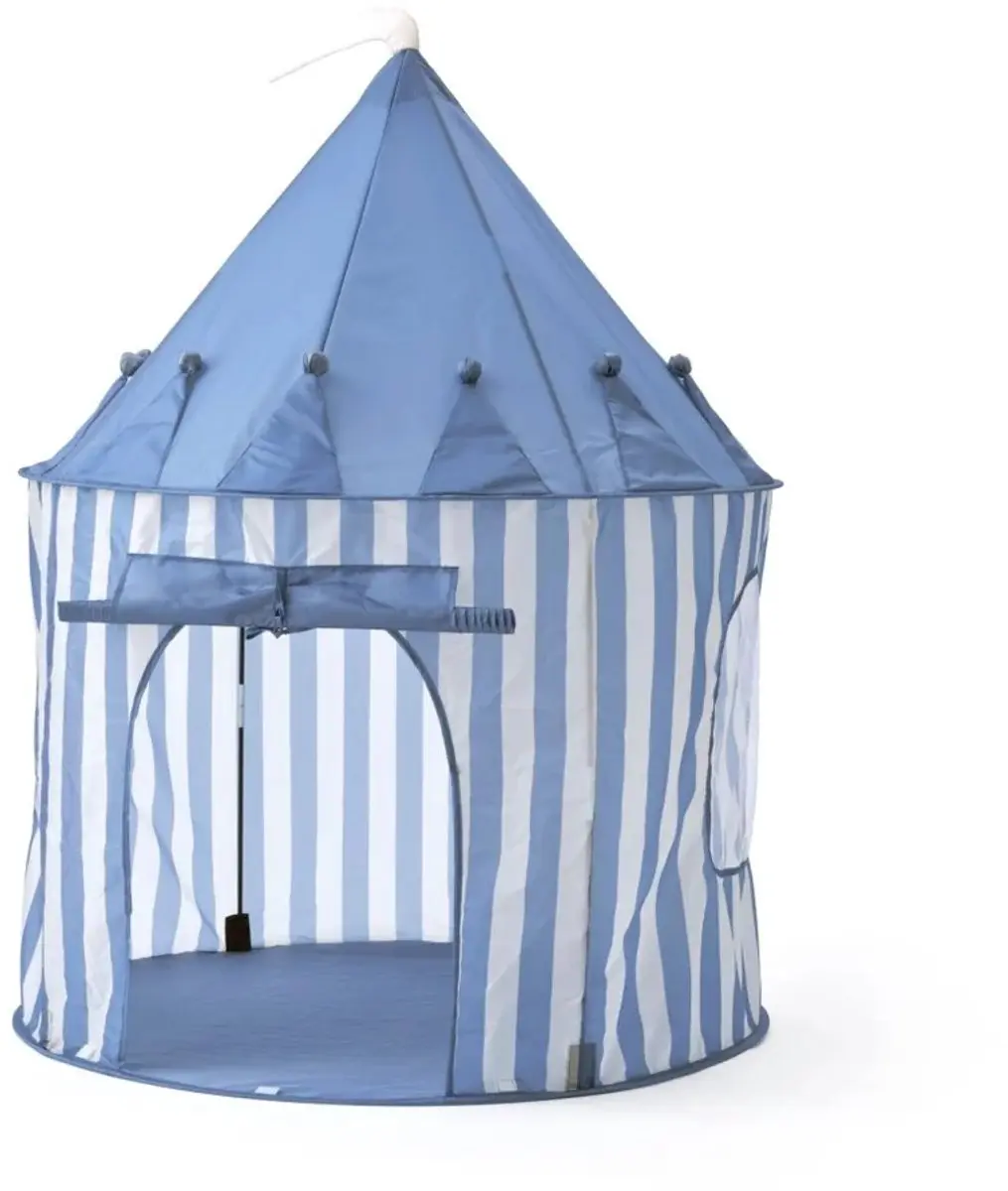 Kids Concept Speeltent Streep - Blauw