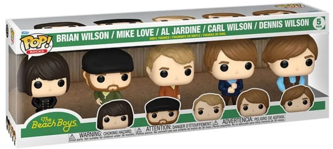 Funko The Beach Boys POP! Rocks Vinyl Figure 5-Pack