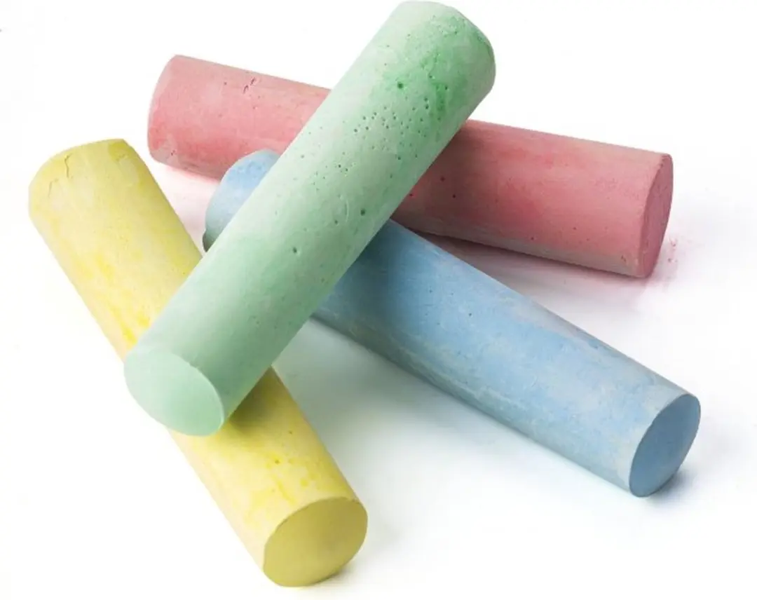 Eddy Toys Stoepkrijt Promopack - 48 Stuks (12x4) - 5 Kleuren