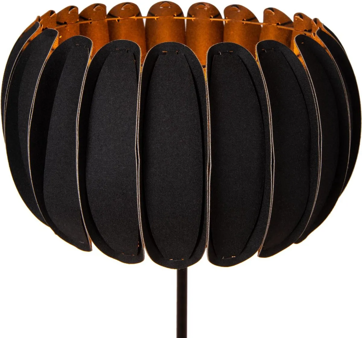 Lucide Spencer Vloerlamp Ø40cm - Zwart