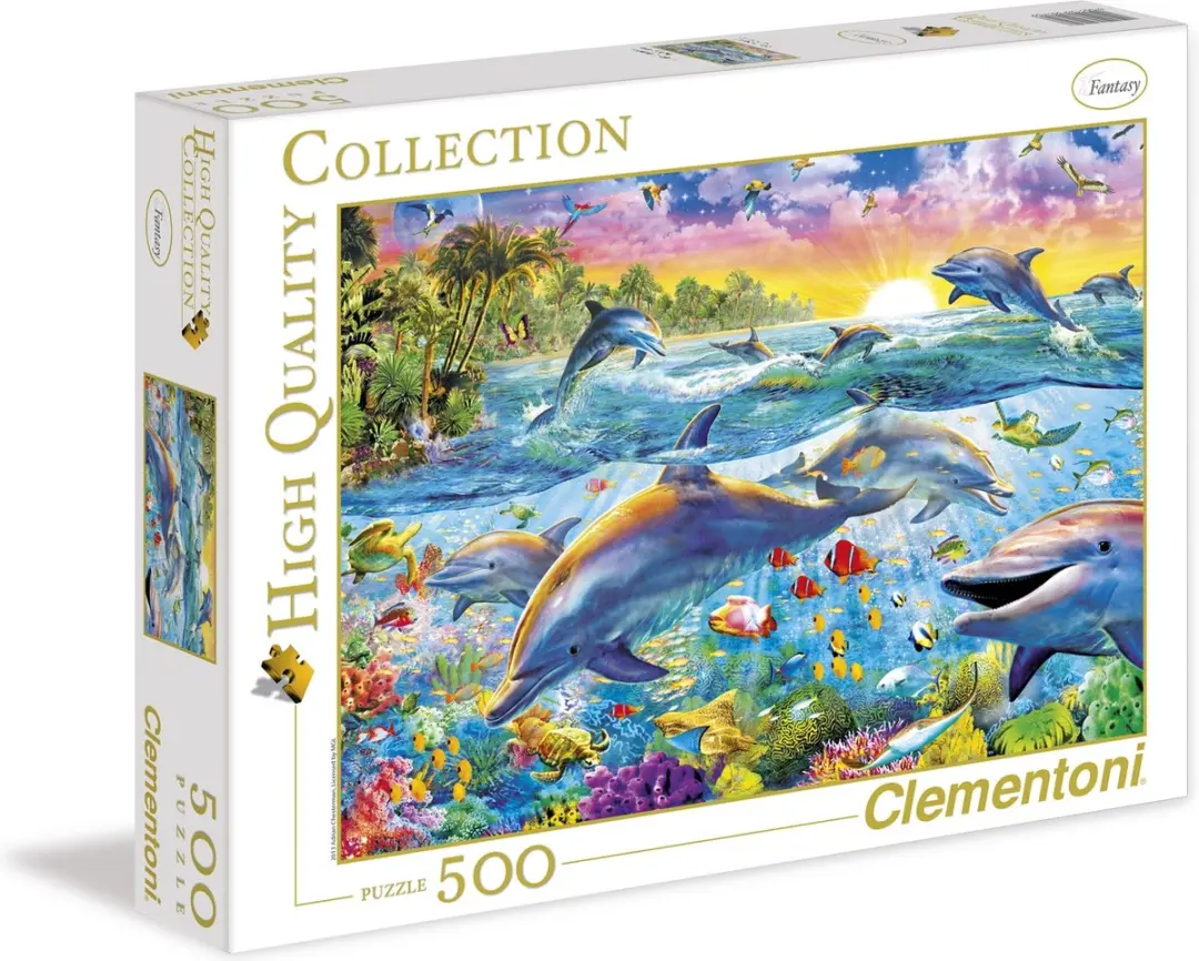 Clementoni Dolphin Paradise Legpuzzel 500 Stuks