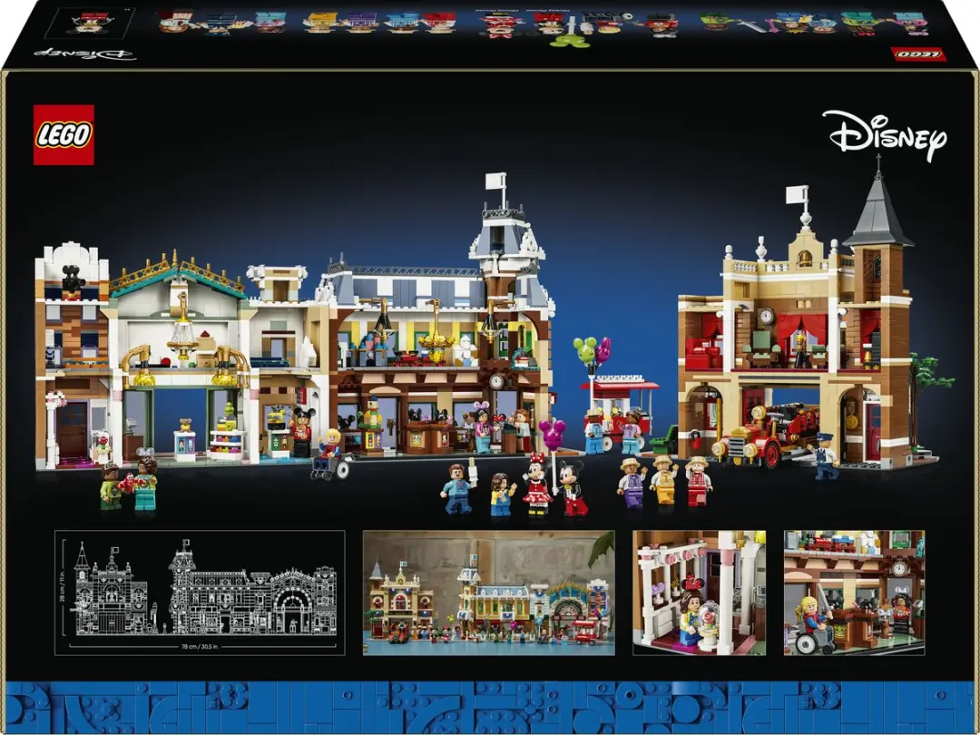 LEGO Disney Main Street U.S.A. 43302 - 3899 Stukken