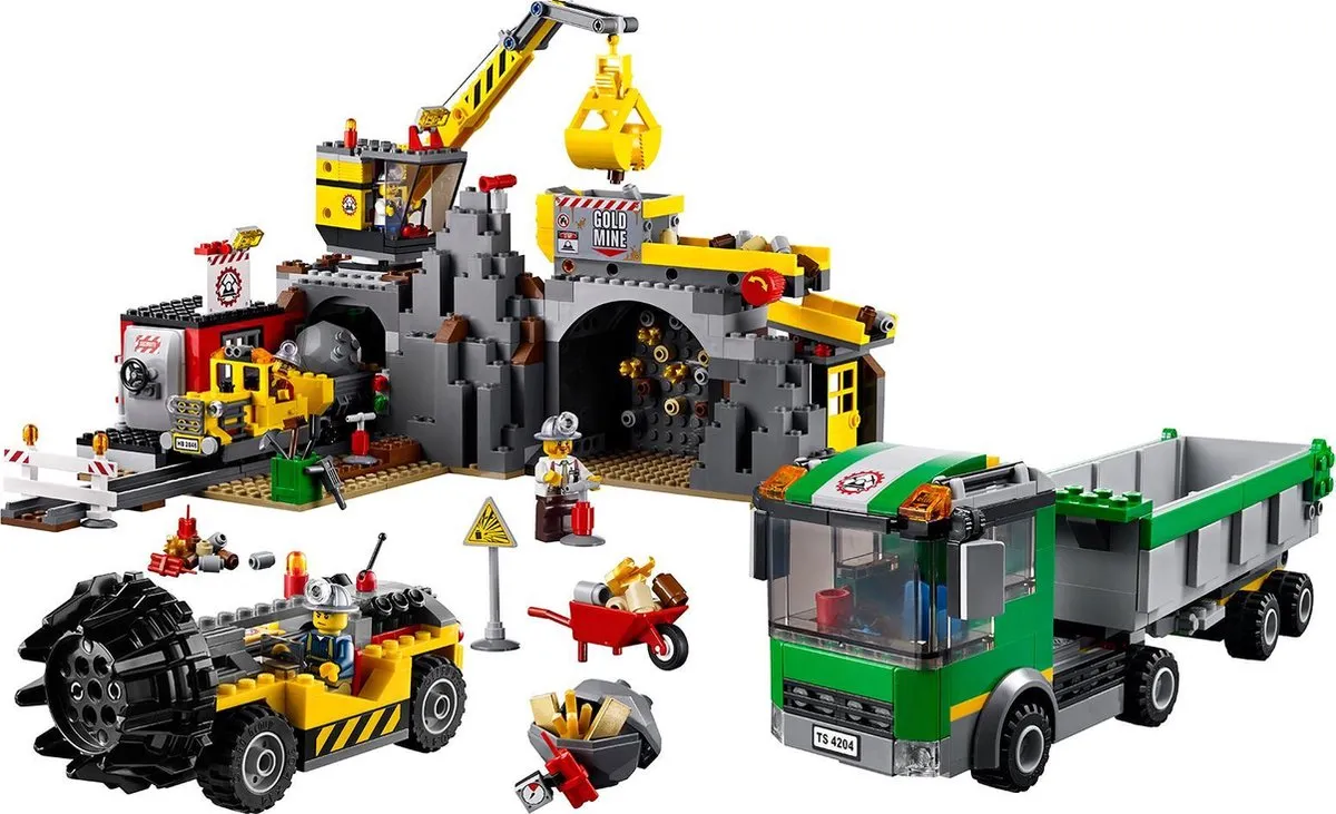 LEGO City De Mijn 4204 - 748 Stukken