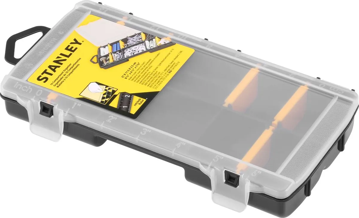 Stanley Gereedschapskoffer Basic Organiser 10 vakken - STST81679-1