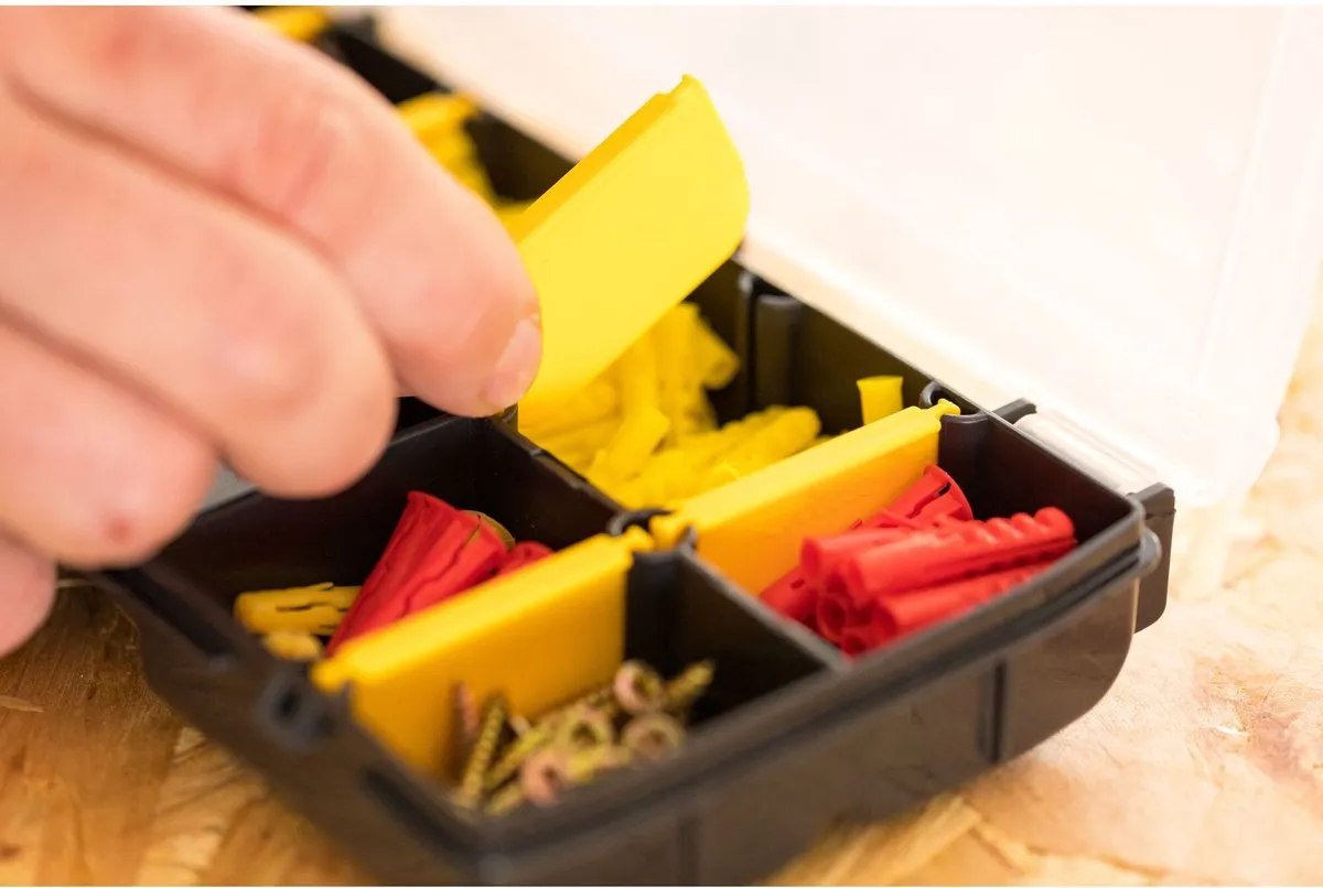 Stanley Gereedschapskoffer Basic Organiser 10 vakken - STST81679-1 - afbeelding 6 van 6