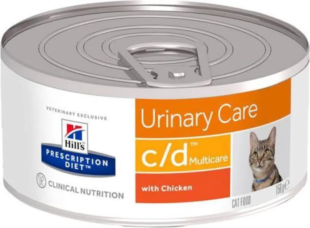 Hill's Prescription Diet Feline C/D Minced - 24 Stuks