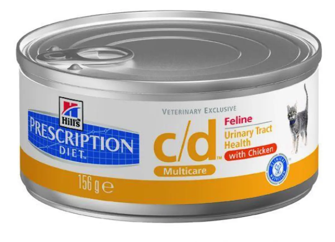 Hill's Prescription Diet Feline C/D Minced - 24 Stuks