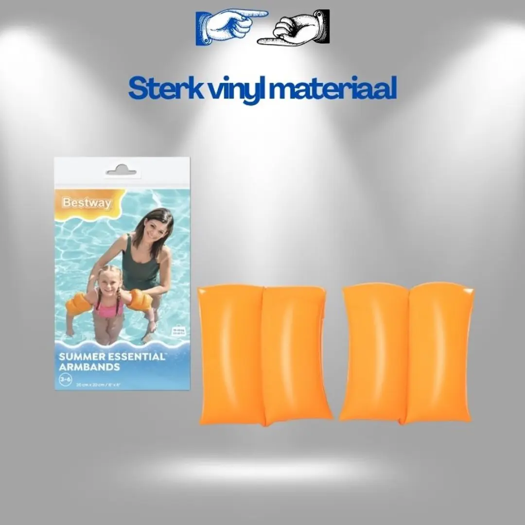 Bestway Zwemarmbanden 32005 - 20cm - Oranje