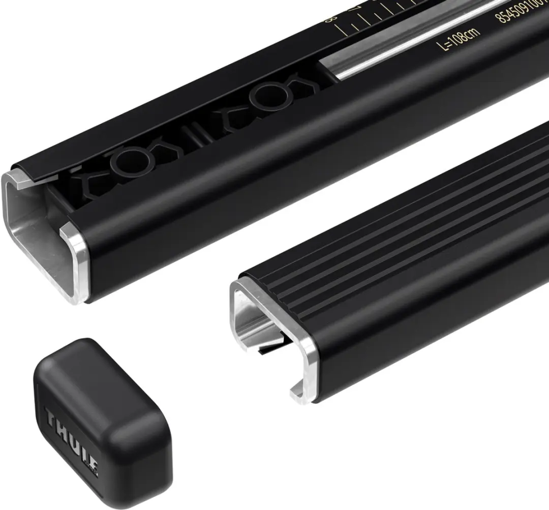 Thule SquareBar 7106-118-staal-6007 BMW 2 Serie F45 Dakdragers - 75kg - Zwart