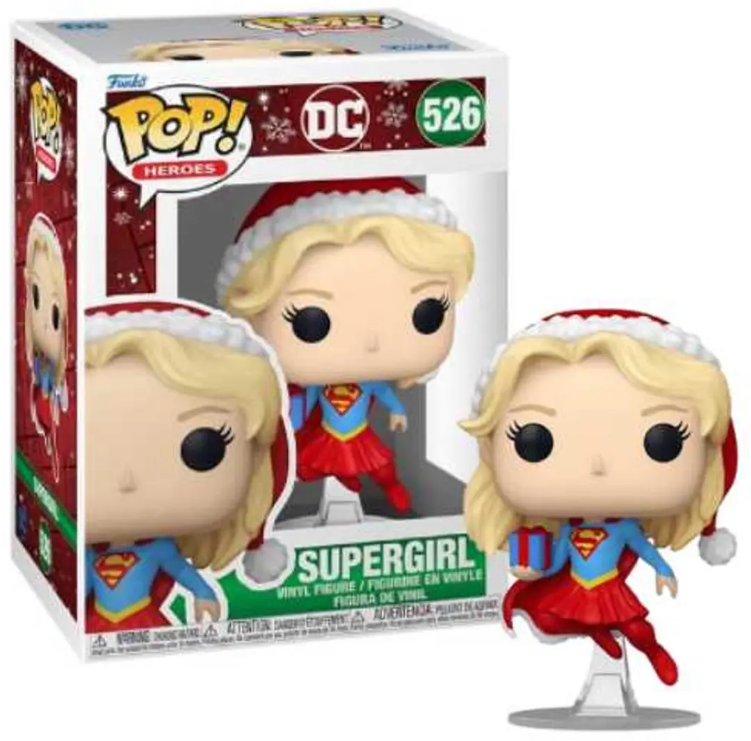 Funko Superman Supergirl Holiday 24 Pop! Vinylfiguur 526 - Multicolor