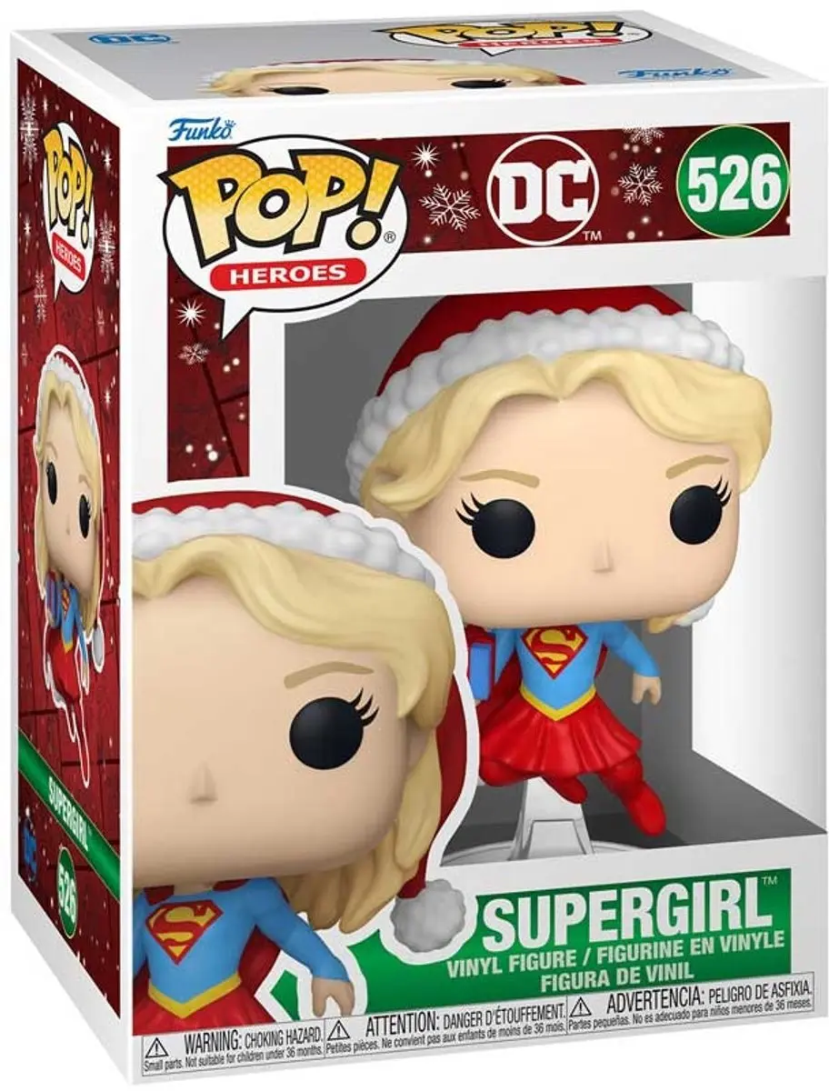 Funko Superman Supergirl Holiday 24 Pop! Vinylfiguur 526 - Multicolor
