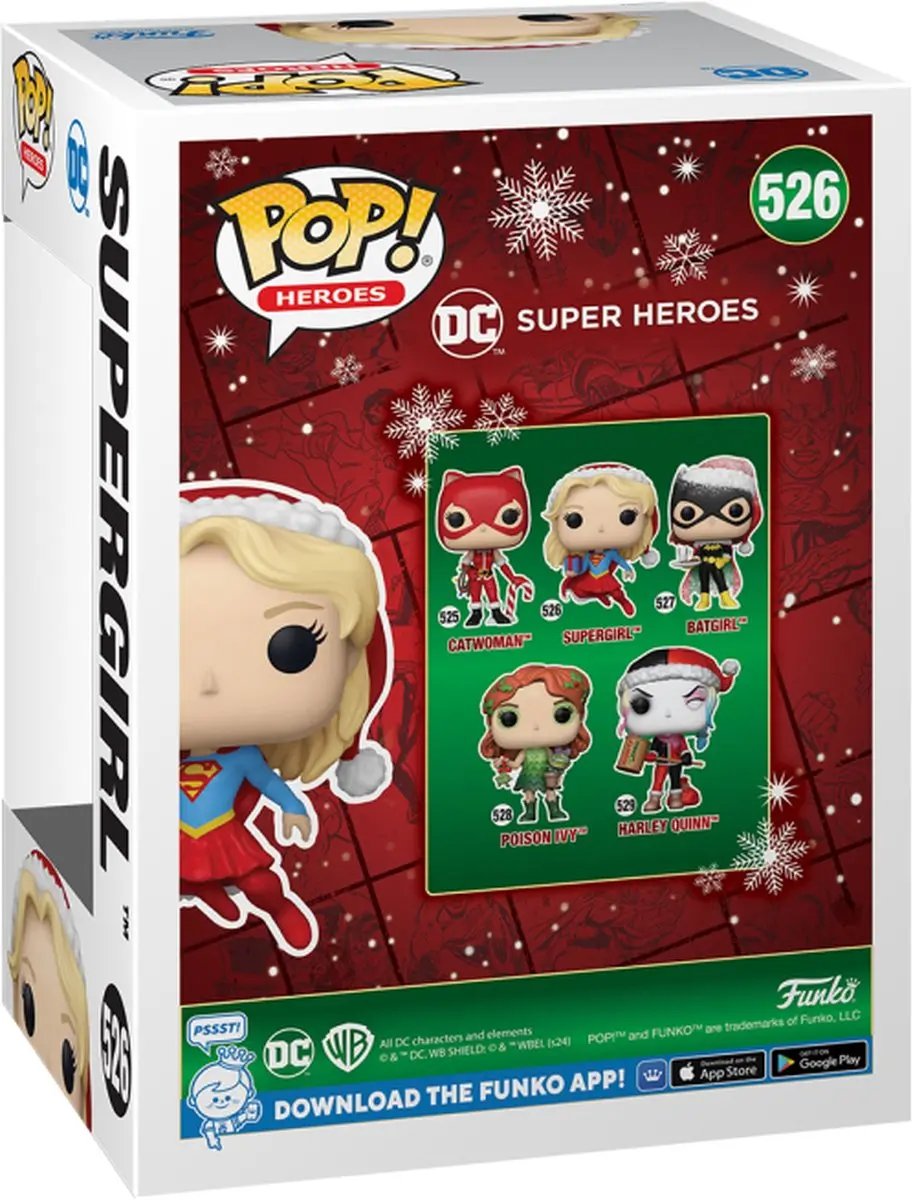 Funko Superman Supergirl Holiday 24 Pop! Vinylfiguur 526 - Multicolor