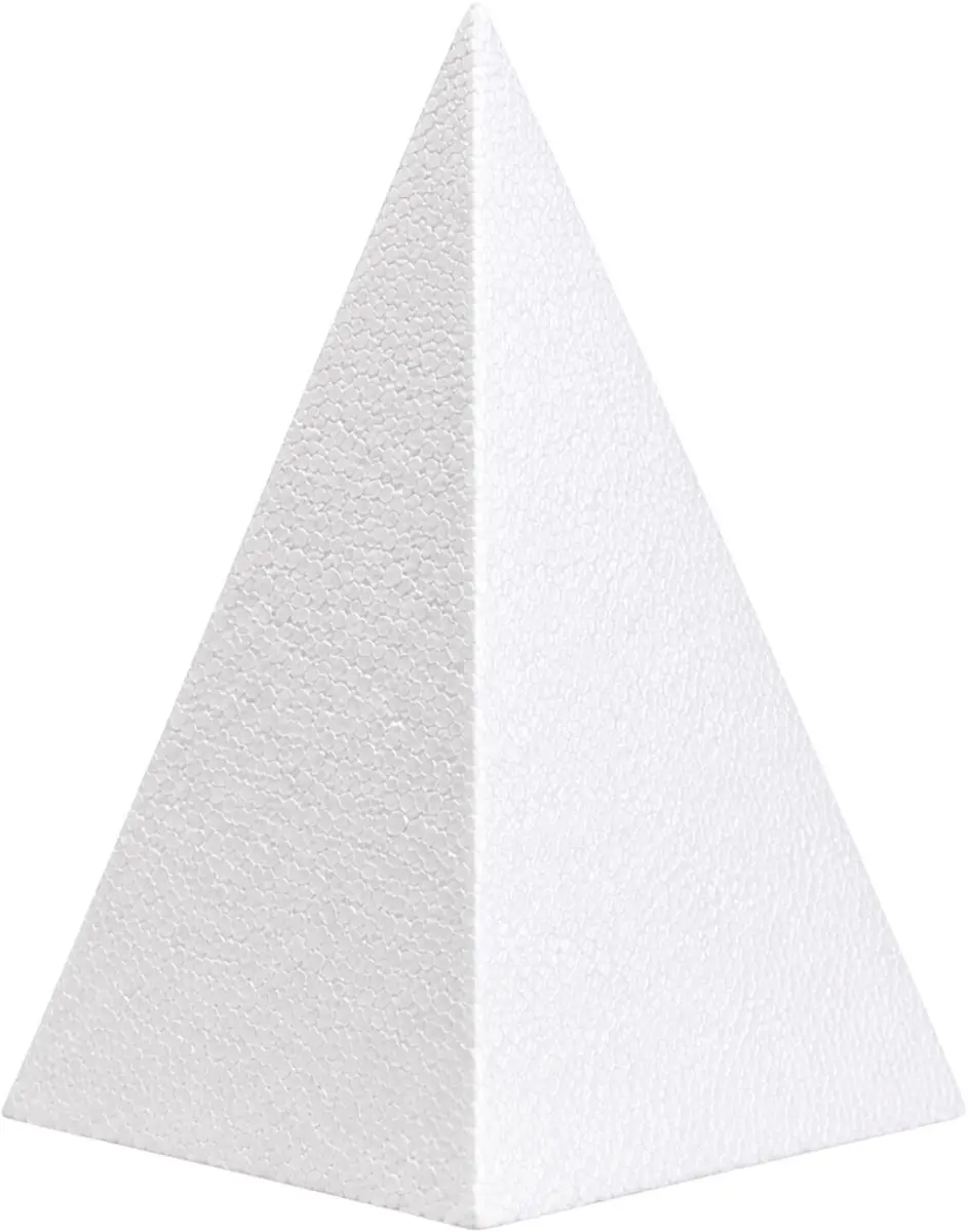Bellatio Design Piepschuim Piramide H30xD14cm