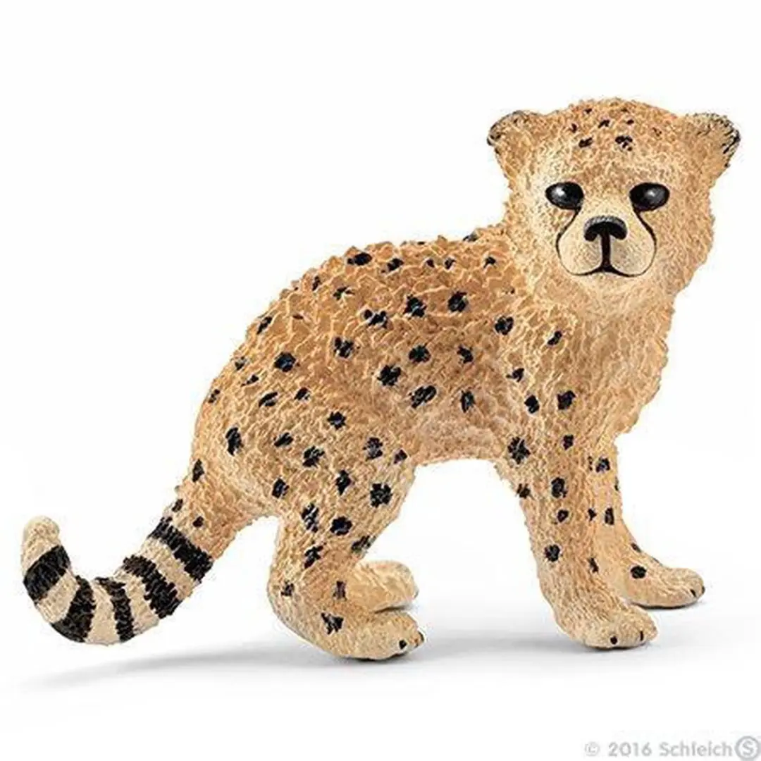 Schleich Jachtluipaard Baby 14747 - Geel