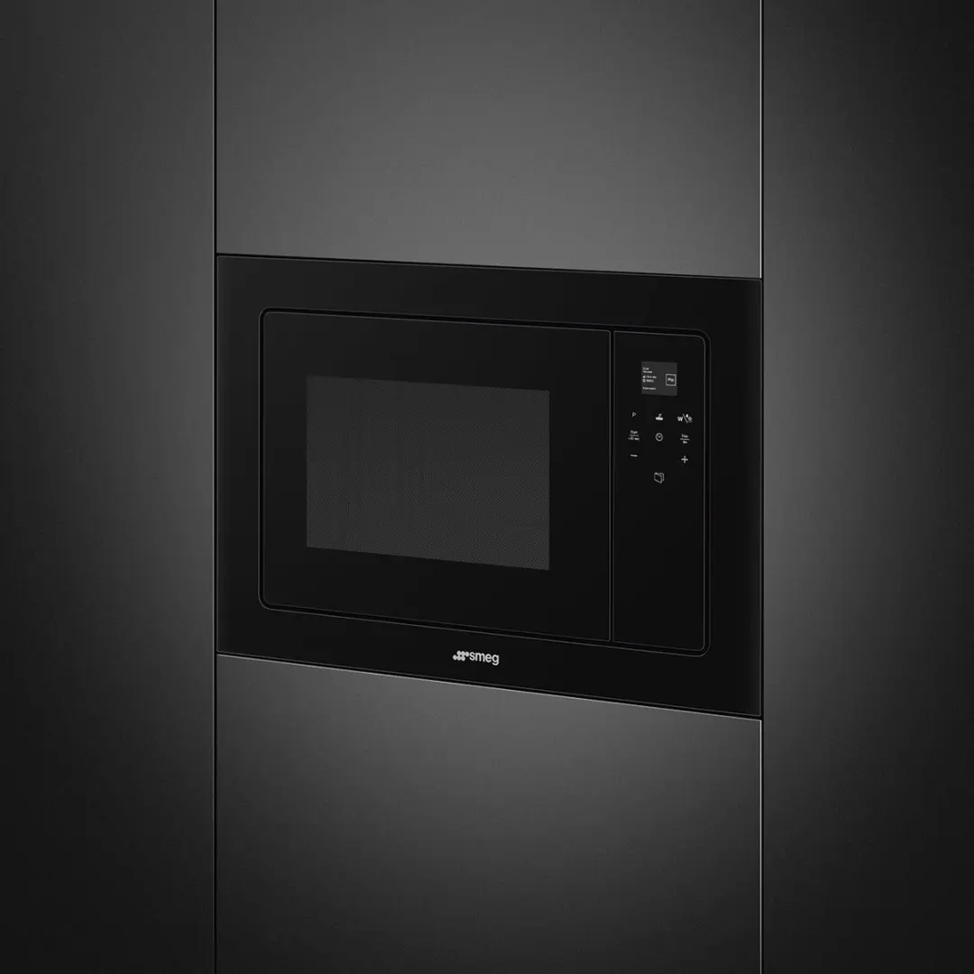 Smeg FMI120B3 Magnetron - 20L 800W Grill - Zwart