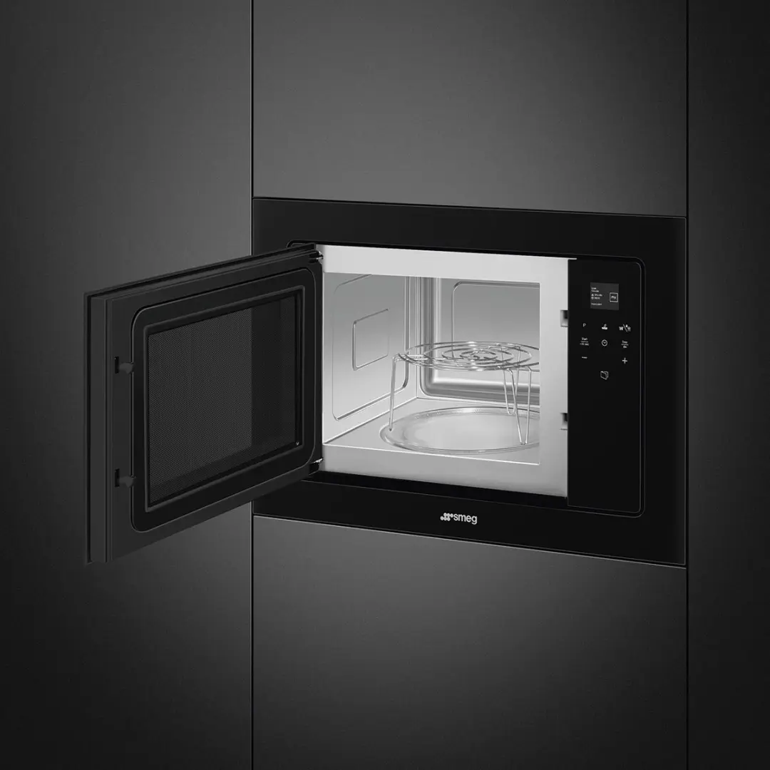 Smeg FMI120B3 Magnetron - 20L 800W Grill - Zwart