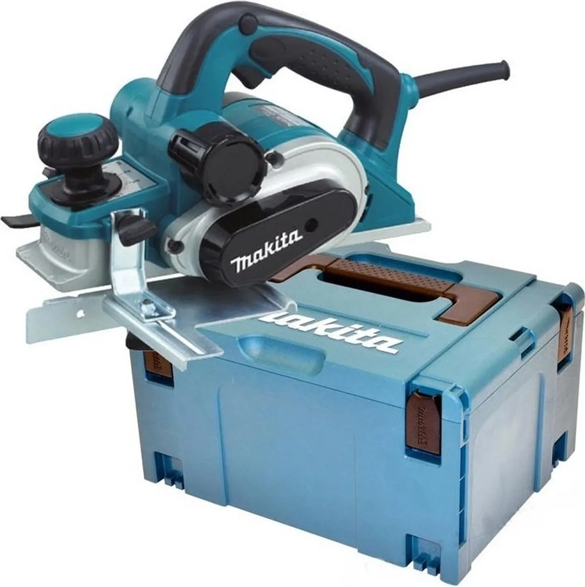 Makita KP0810CJ Falzhobel 1100W - Blauw/Zwart