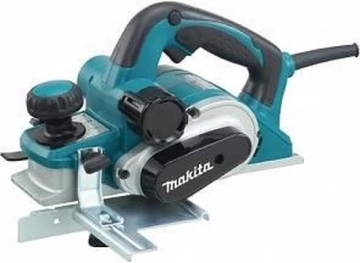 Makita KP0810CJ Falzhobel 1100W - Blauw/Zwart