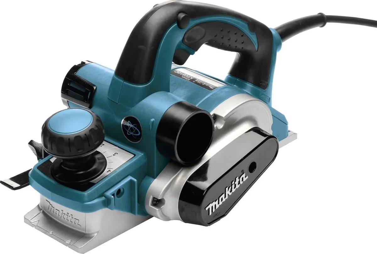 Makita KP0810CJ Falzhobel 1100W - Blauw/Zwart