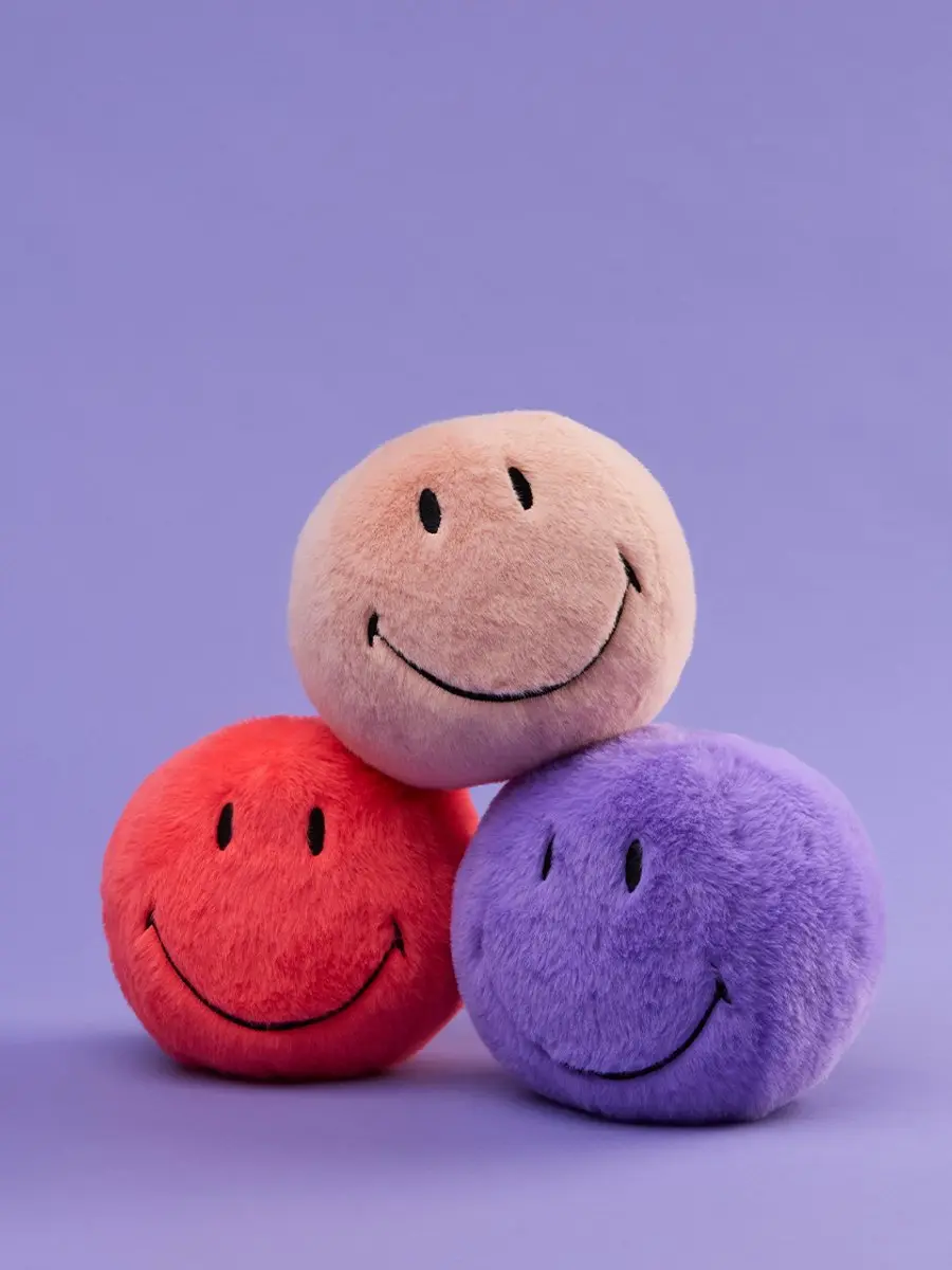 Bon Ton Toys Smiley Fuzzy 13cm - Roze