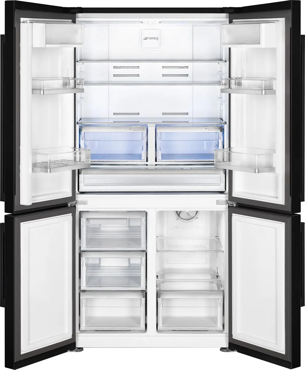 Smeg FQ60NDE Amerikaanse Koelkast - 572L - No Frost - Zwart