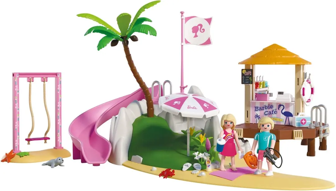 Playmobil Barbie Beach Bouwspel - 136 Stuks - Multicolor
