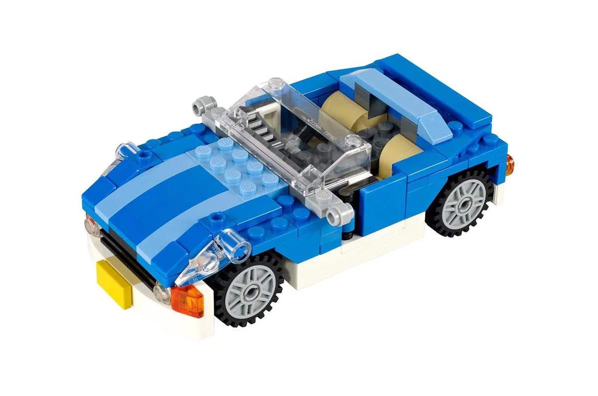LEGO Creator Blauwe Sportwagen 6913 - 152 Stukken
