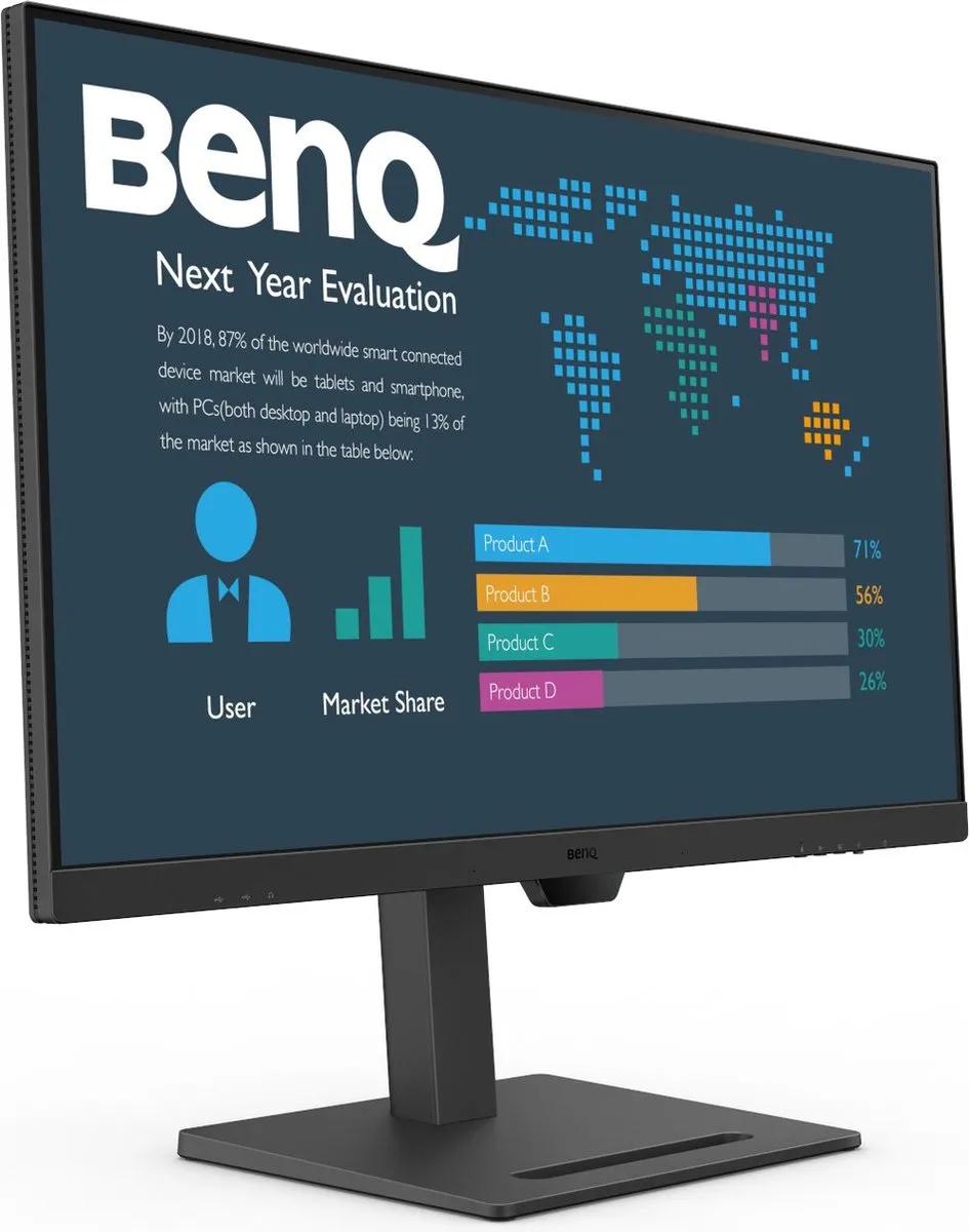 BenQ BL3290QT Monitor 32" Quad HD 75Hz - Zwart