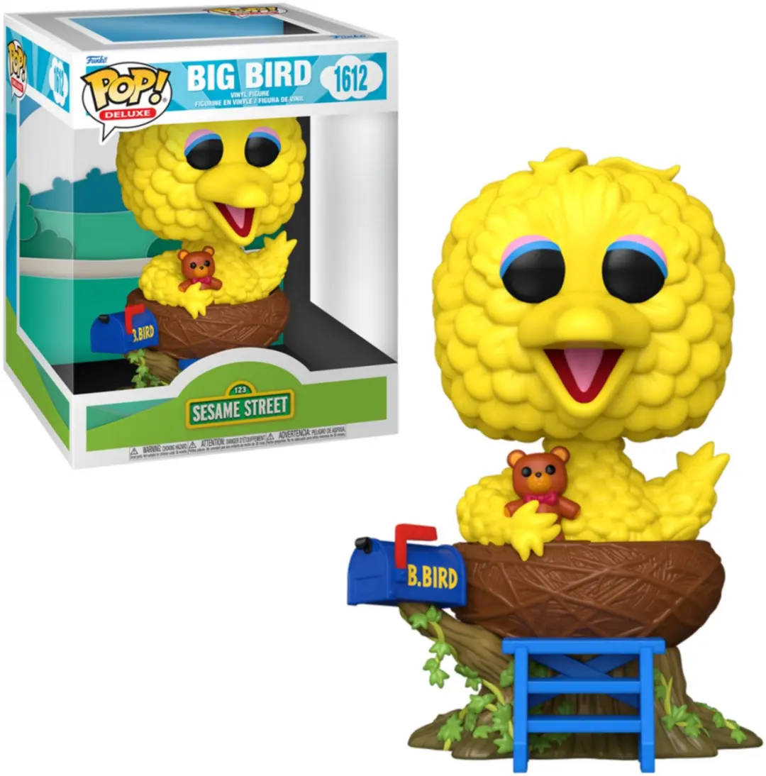 Funko Pop Deluxe Sesame Street Big Bird #1612 - Multi