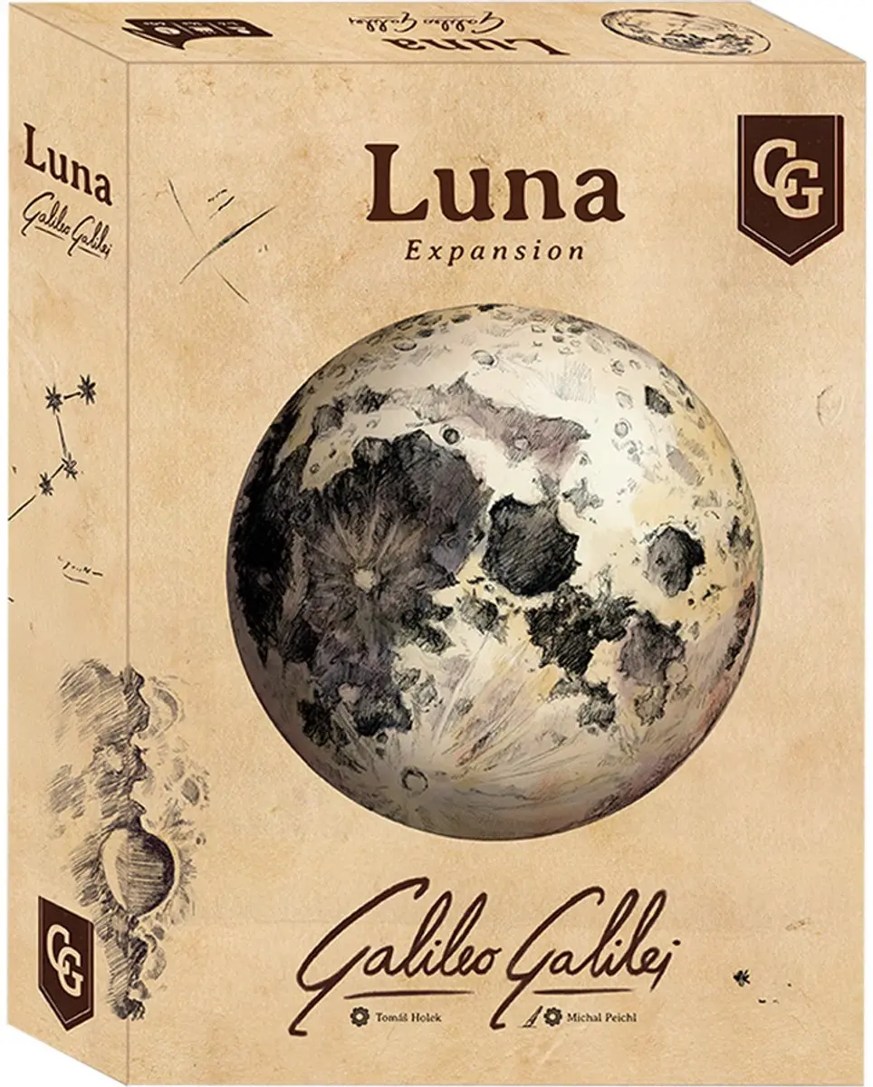 Capstone Games Galileo Galilei Luna Expansion PTGG-02 Bordspel