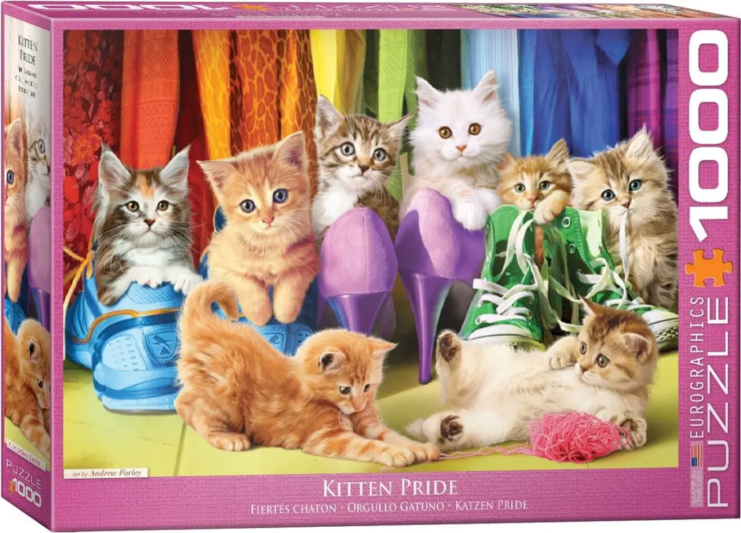 Eurographics Kittentrots Legpuzzel 1000 Stuks - eu6000-5543