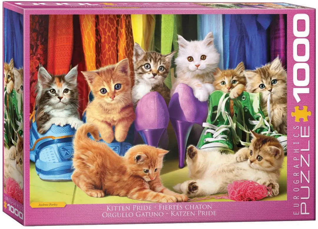 Eurographics Kittentrots Legpuzzel 1000 Stuks - eu6000-5543