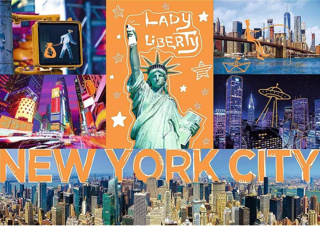 Trefl Neon City Puzzel 1000 Stuks
