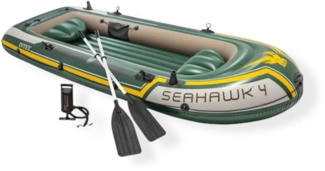 Intex Seahawk 4 Opblaasboot - 4 Personen - Groen