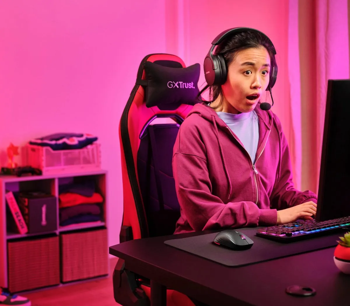 Trust GXT 926 Redex II Gaming-muis - 10.000 DPI - RGB - Zwart - afbeelding 6 van 6