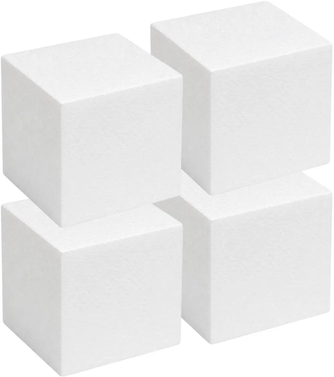 Bellatio Design Piepschuim Kubus 30x30x30cm