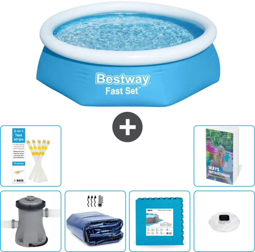 Bestway Fast Set Zwembad 244cm