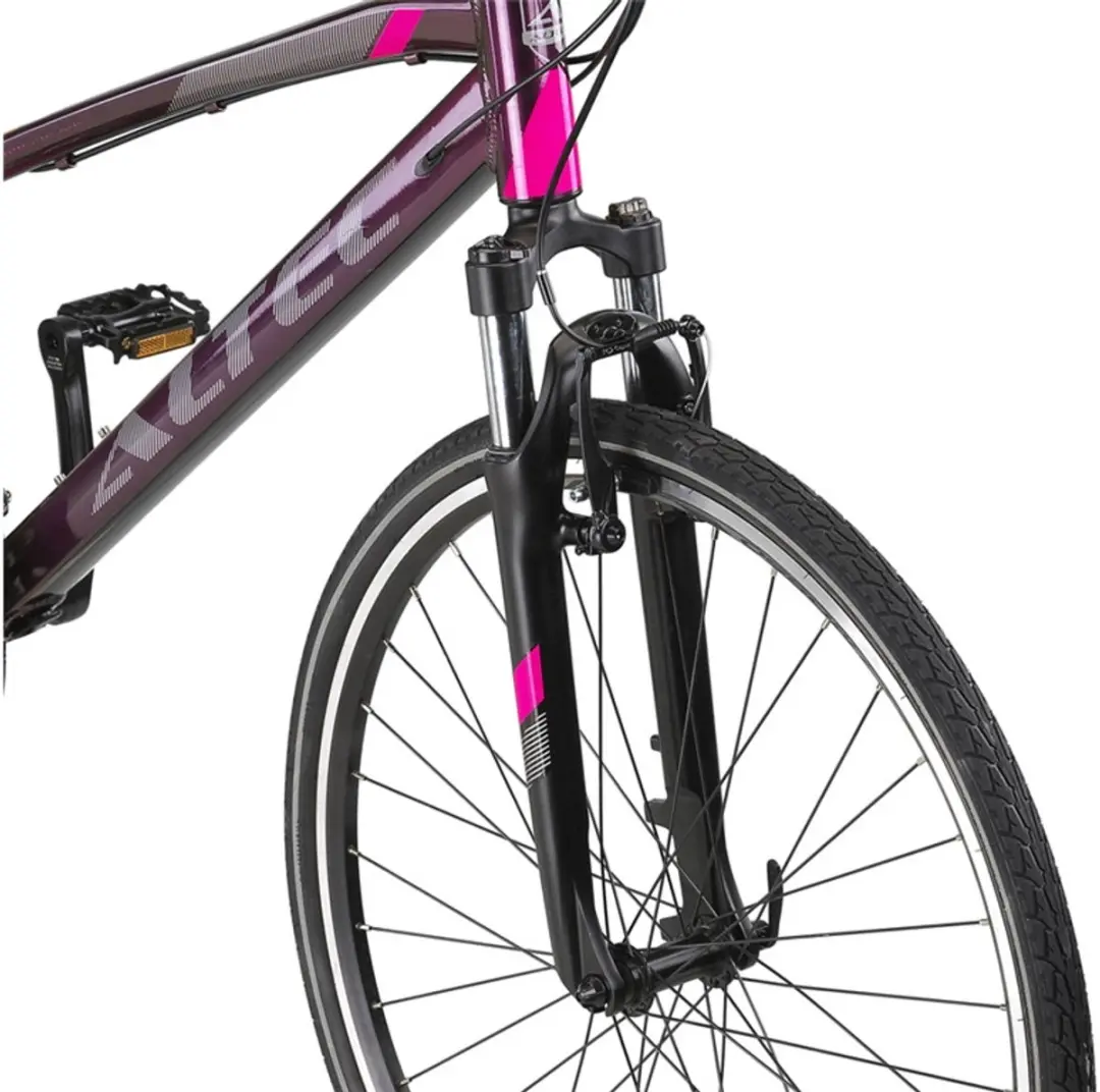 Altec Legarda Damesfiets 28 Inch 24V - 49cm Paars - afbeelding 6 van 6