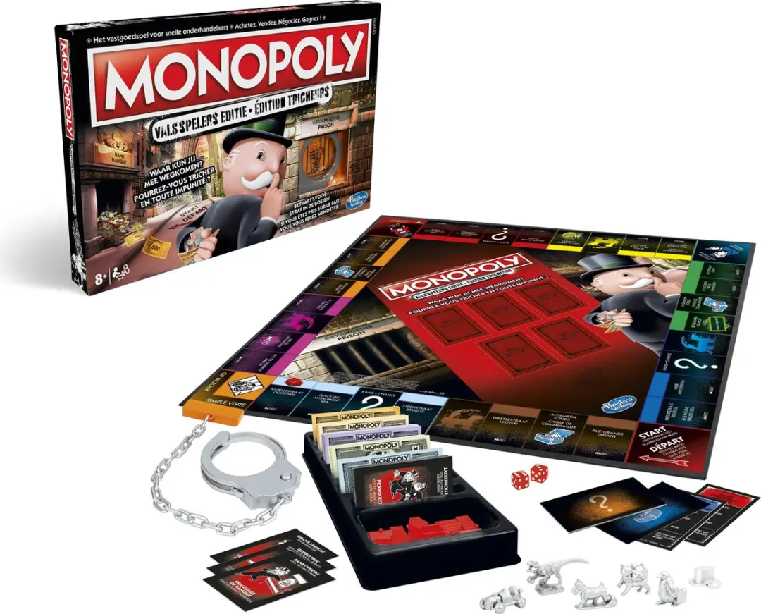 Monopoly Valsspelers Editie E1871197 Bordspel - 2-6 Spelers