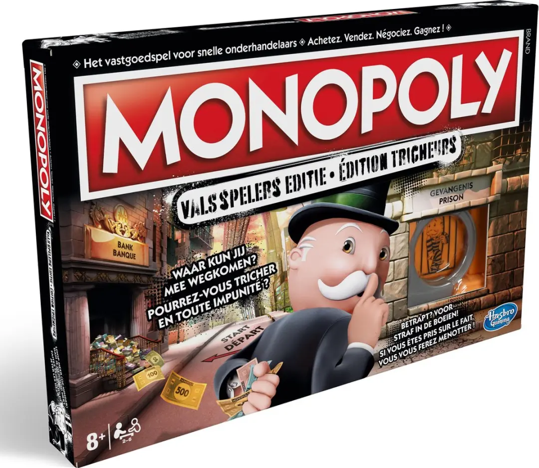 Monopoly Valsspelers Editie E1871197 Bordspel