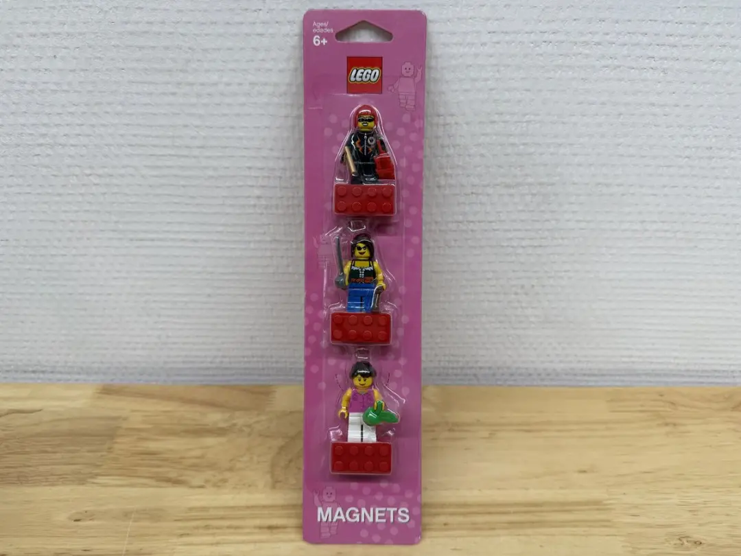 LEGO Female Minifiguren Magnet Set 3 Stuks