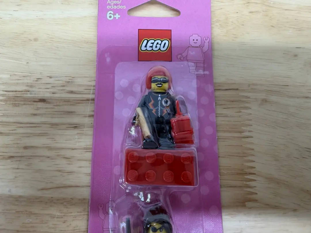 LEGO Female Minifiguren Magnet Set 3 Stuks - Multi