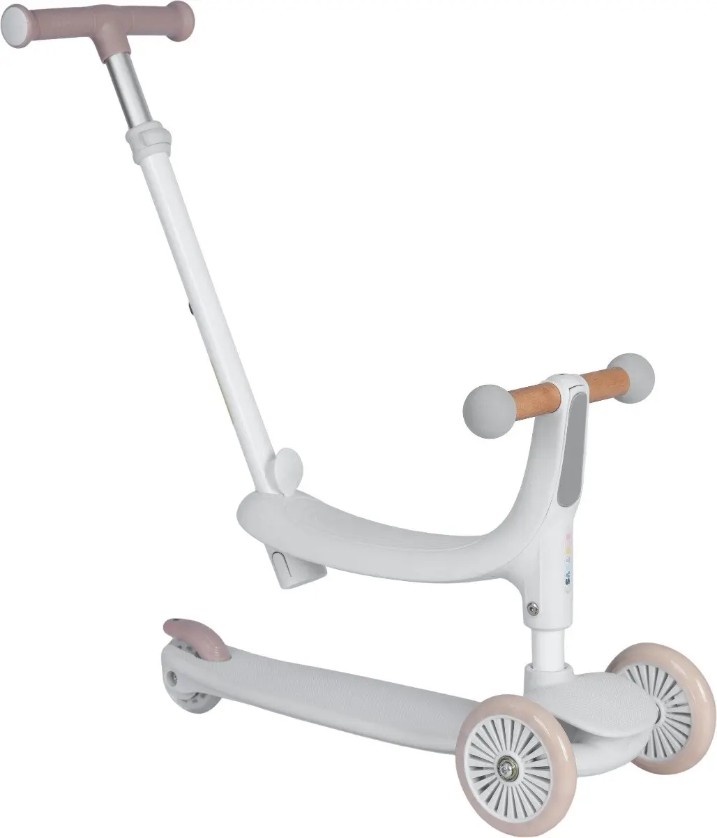 Eco Toys Flynn Kinderstep 3-in-1 - Wit/Beige