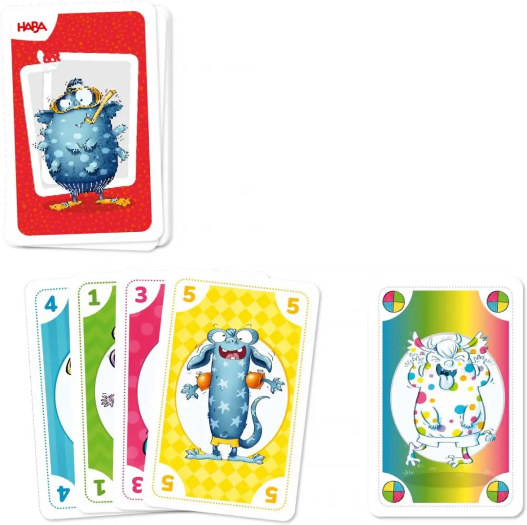 Haba Monster Rommé Kaartspel - 54 Kaarten