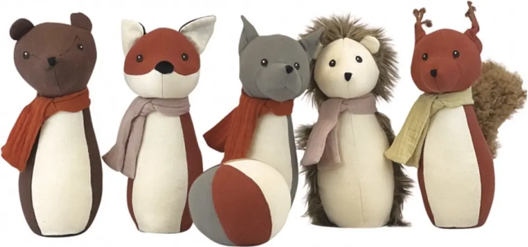 Egmont Toys Kegelspel Bosdieren
