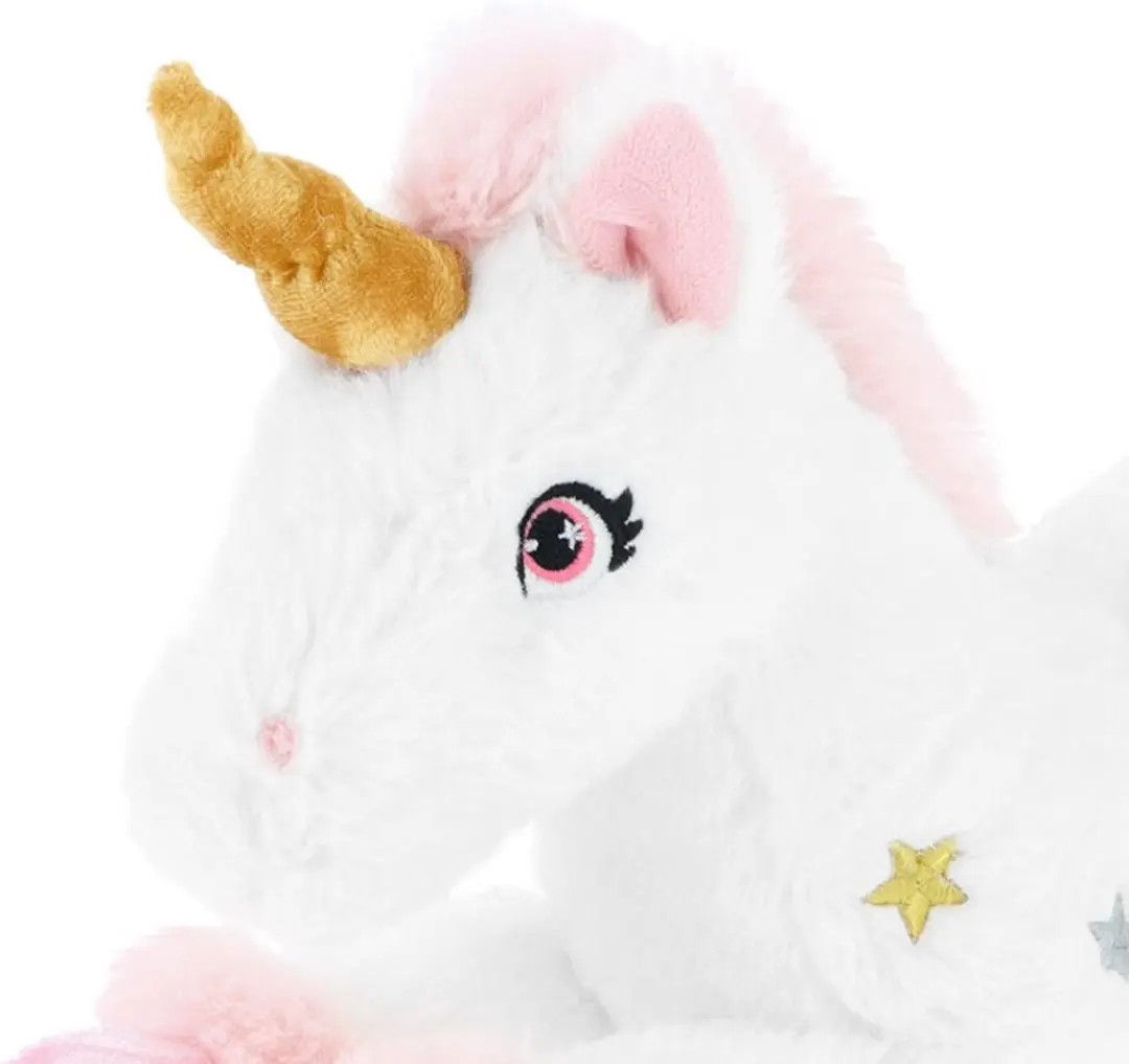 Keel Toys Pluche Eenhoorn Knuffel - 35cm - Wit